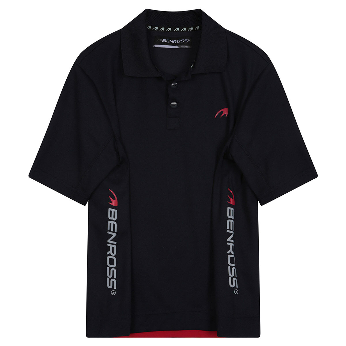 Image of Benross Junior Polo-Shirt mit Logo an der Seite Unisex Navy blue 11-12 years | Online Golf
