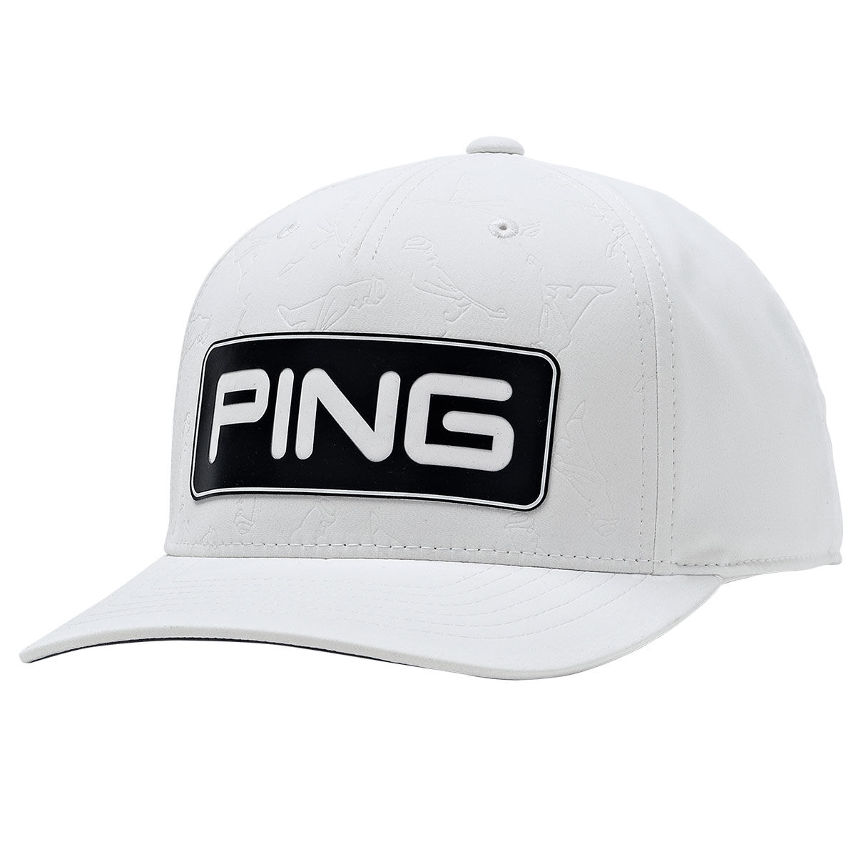 Image of PING Mr Ping Tour Snapback Kappe Herren White | Online Golf