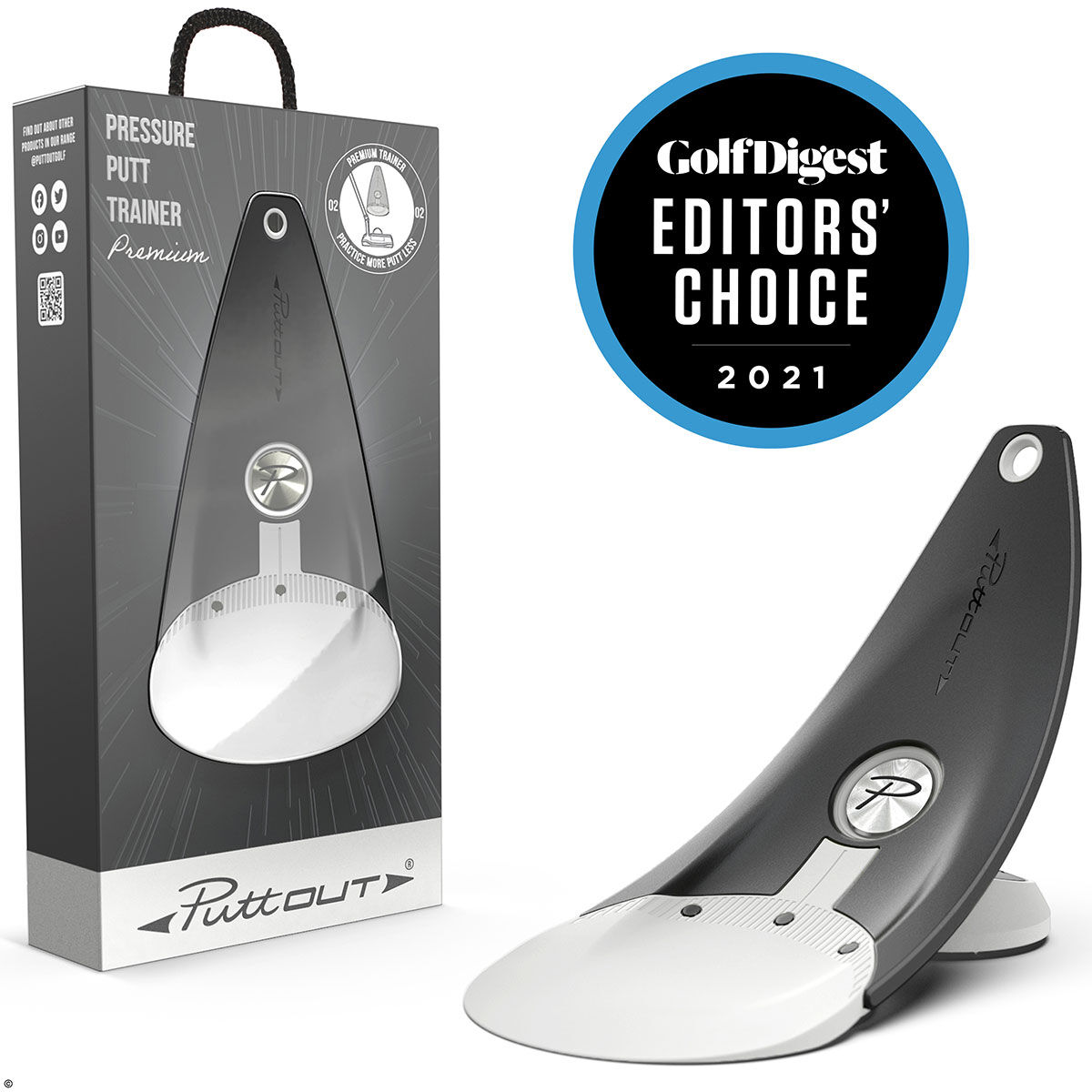 PuttOUT Platin Pressure Putting-Trainer